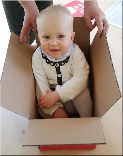 Child in the box