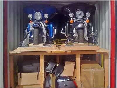 Motorbike transport services - collection and delivery to Australia