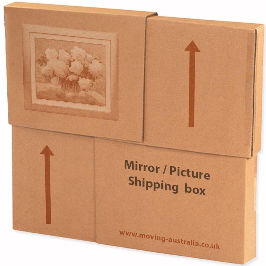 Painting box for shipipng and moving picture prints, canvas art