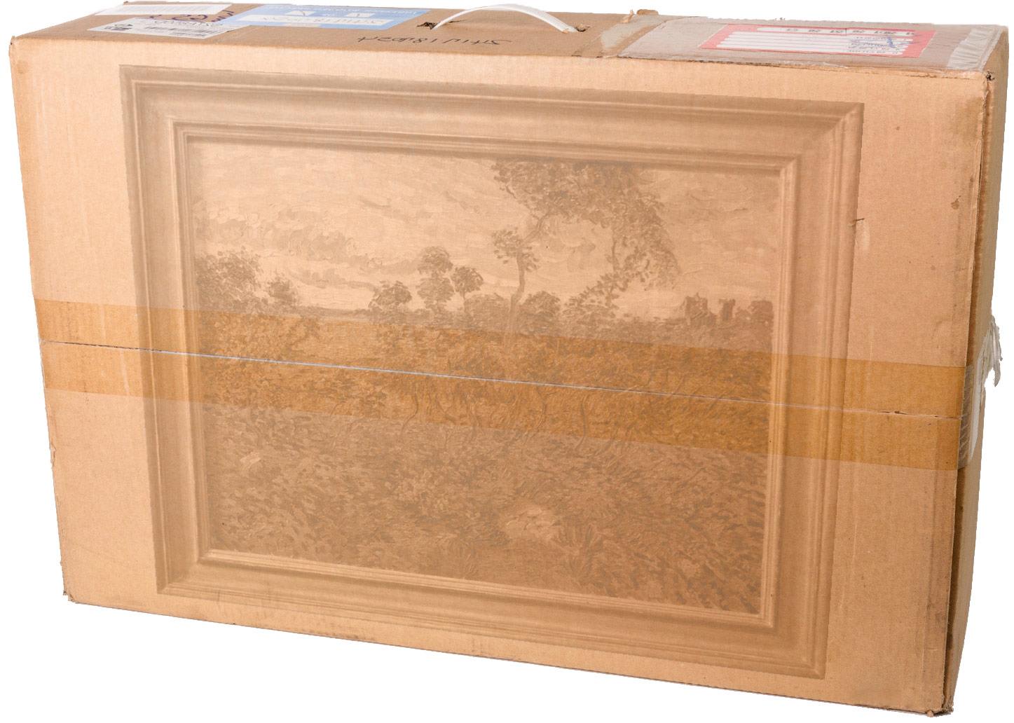Picture frame shipping boxes