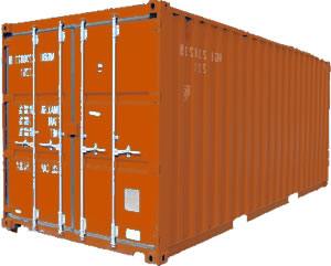 Shipping 20 foot container