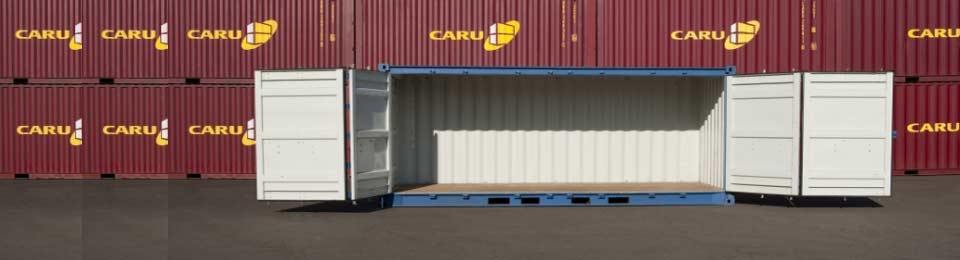 Loading container