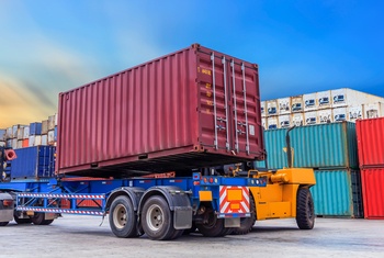 Container freight to Albury