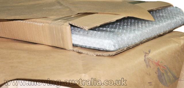 Picture boxes for shipping and moving