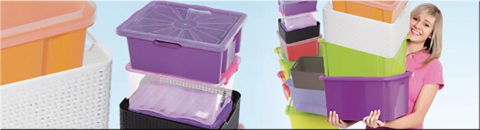 Plastic containers for moving