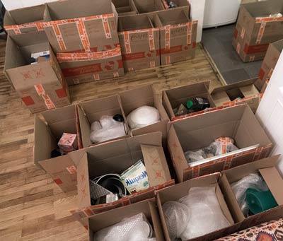 Shipping belongings to Australia