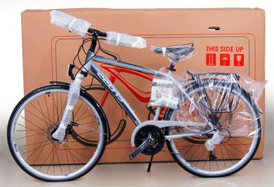Shipping bicycles