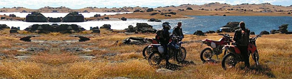 Touring Australia on a motorbike